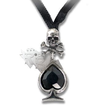 Кулон Alchemy Gothic P484 Ace Of Death - фото 1 - rockbunker.ru