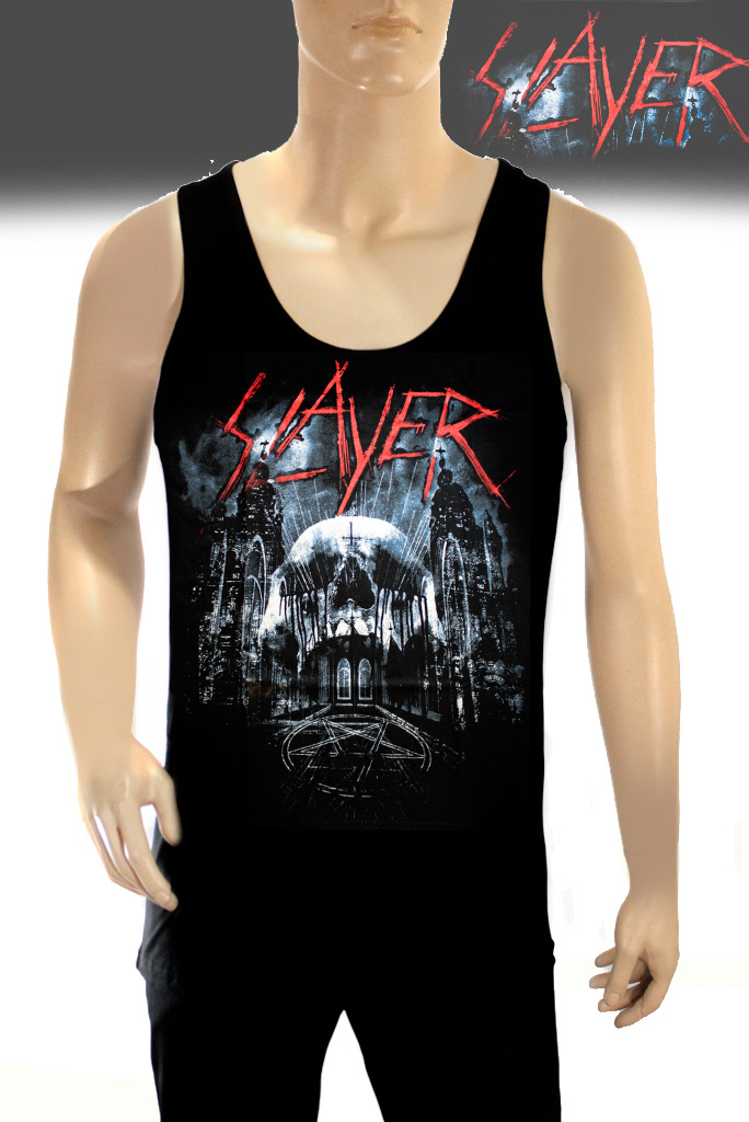 Майка Slayer - фото 1 - rockbunker.ru
