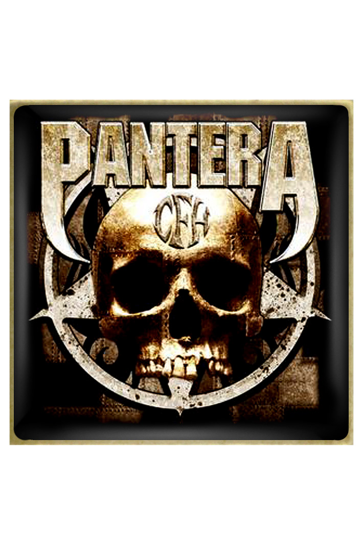 Значок RockMerch Pantera - фото 1 - rockbunker.ru