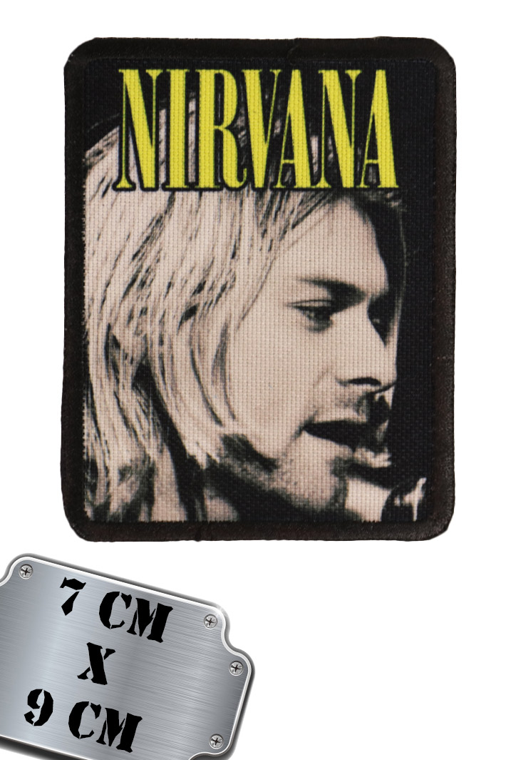 Нашивка RockMerch Nirvana - фото 1 - rockbunker.ru