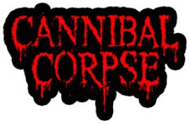 Наклейка-стикер Cannibal Corpse - фото 1 - rockbunker.ru