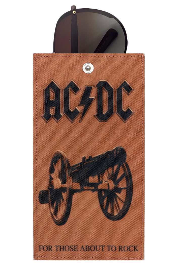 Чехол для очков RockMerch AC DC - фото 1 - rockbunker.ru