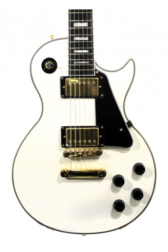Электрогитара Gibson Les Paul Custom белая - фото 3 - rockbunker.ru