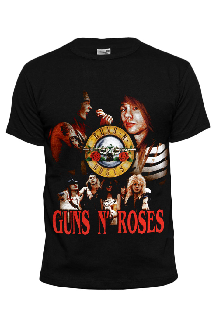 Футболка Hot Rock Guns n Roses - фото 1 - rockbunker.ru