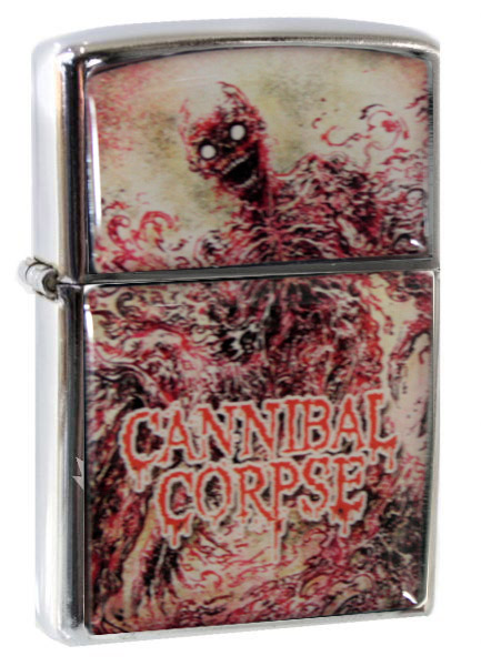 Зажигалка RockMerch Cannibal Corpse - фото 1 - rockbunker.ru