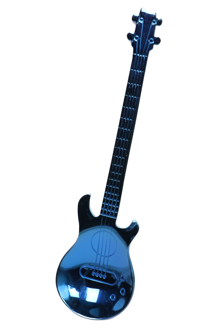 Ложка-гитара синяя - фото 1 - rockbunker.ru