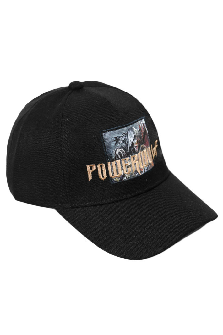 Бейсболка RockMerch с нашивкой Powerwolf - фото 1 - rockbunker.ru