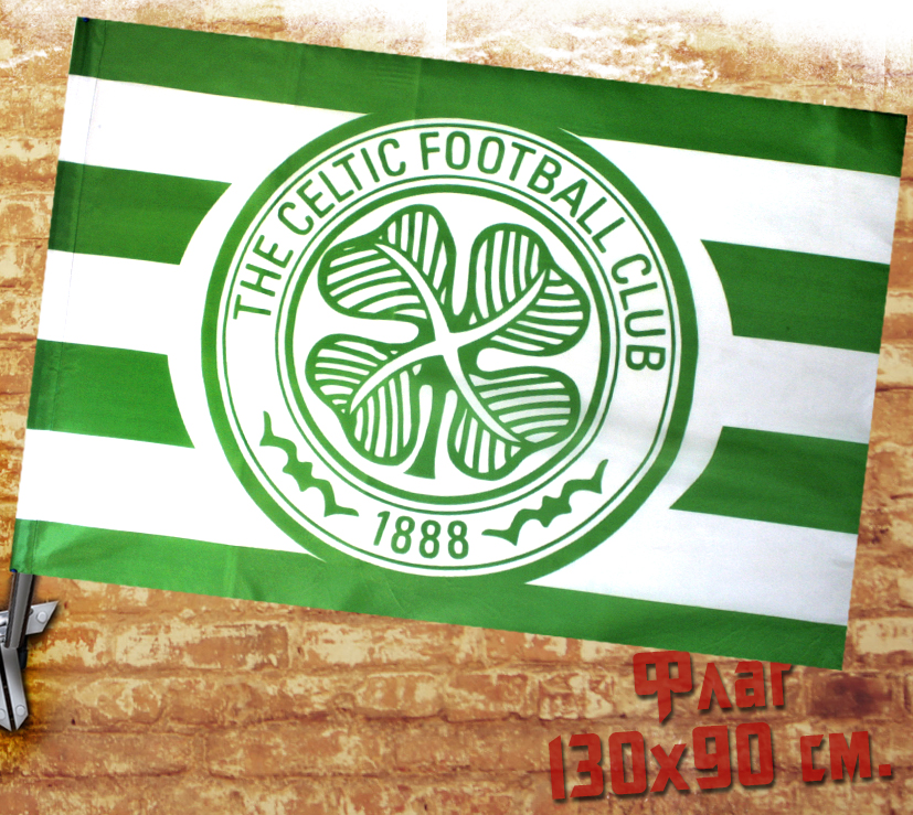 Флаг The Celtic Football Club - фото 1 - rockbunker.ru