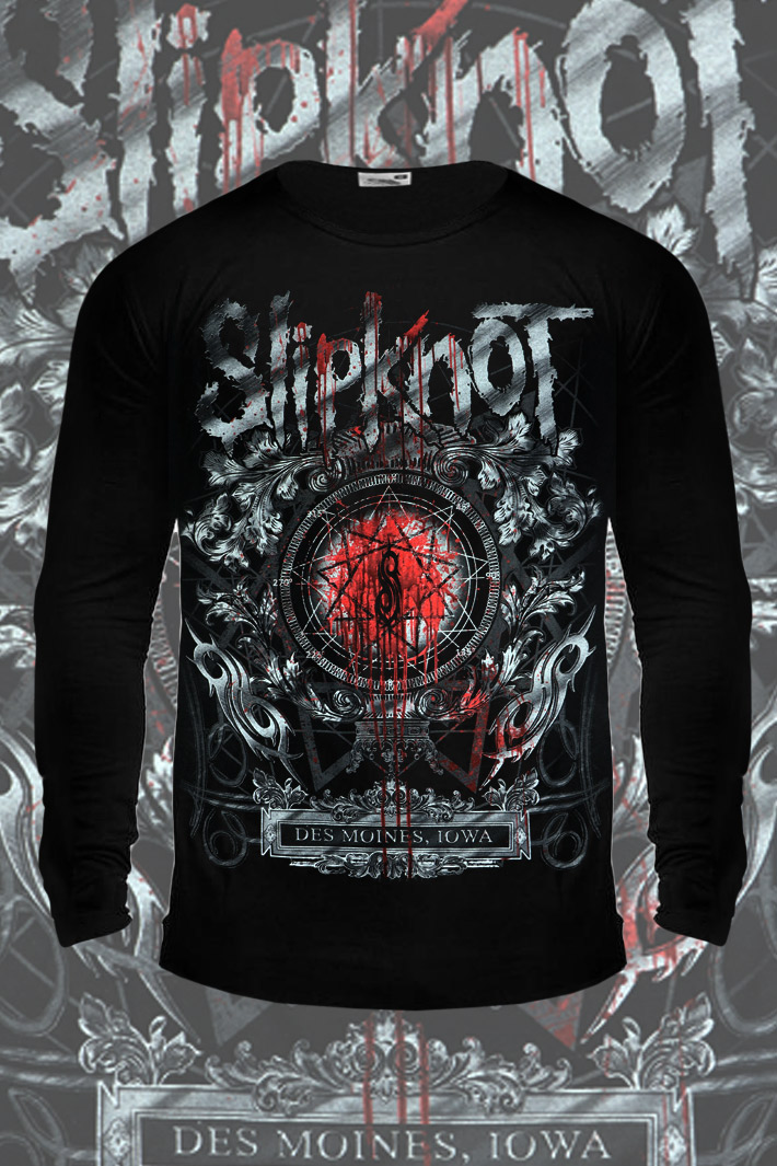 Лонгслив Slipknot - фото 1 - rockbunker.ru