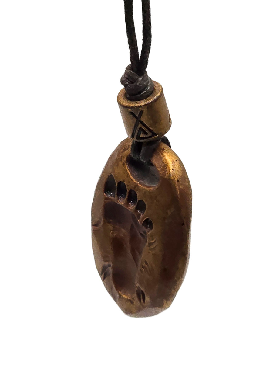 Кулон След Йети - фото 2 - rockbunker.ru