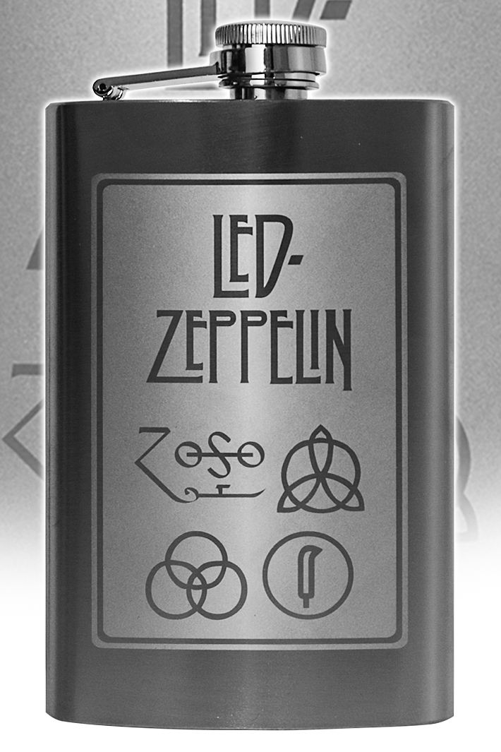Фляга Led Zeppelin - фото 1 - rockbunker.ru