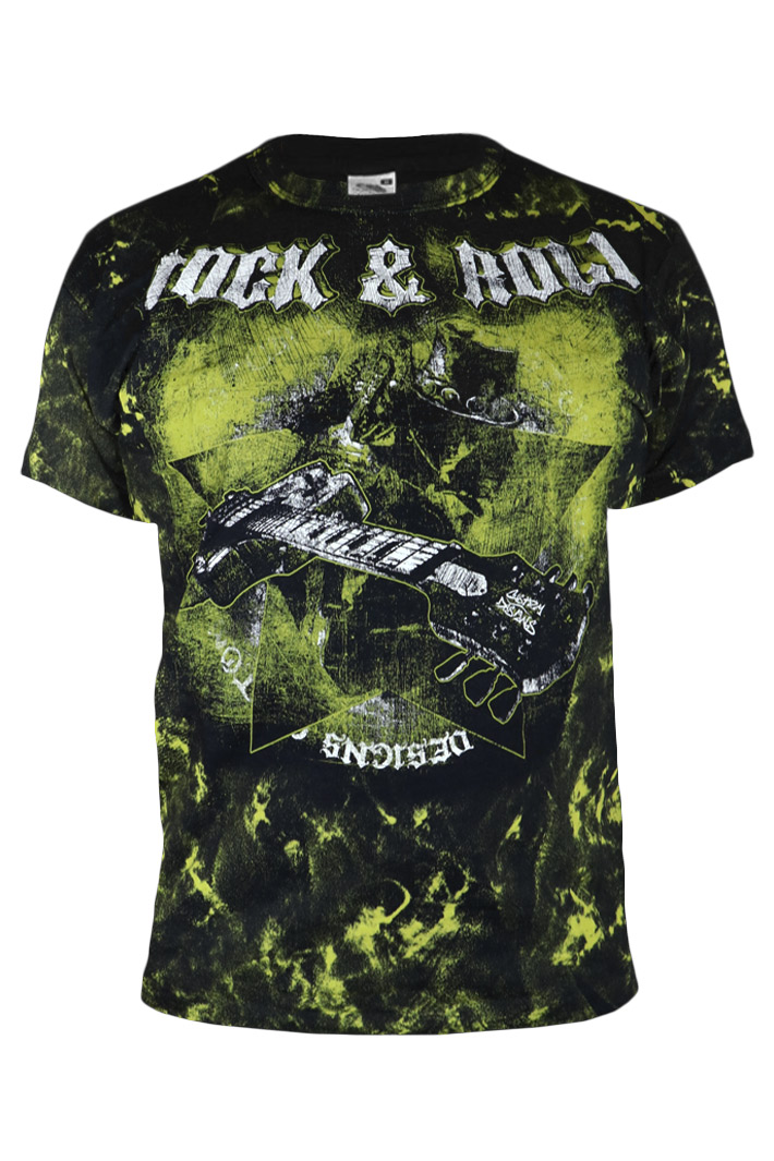 Футболка Custom Designs Rock&Roll - фото 1 - rockbunker.ru