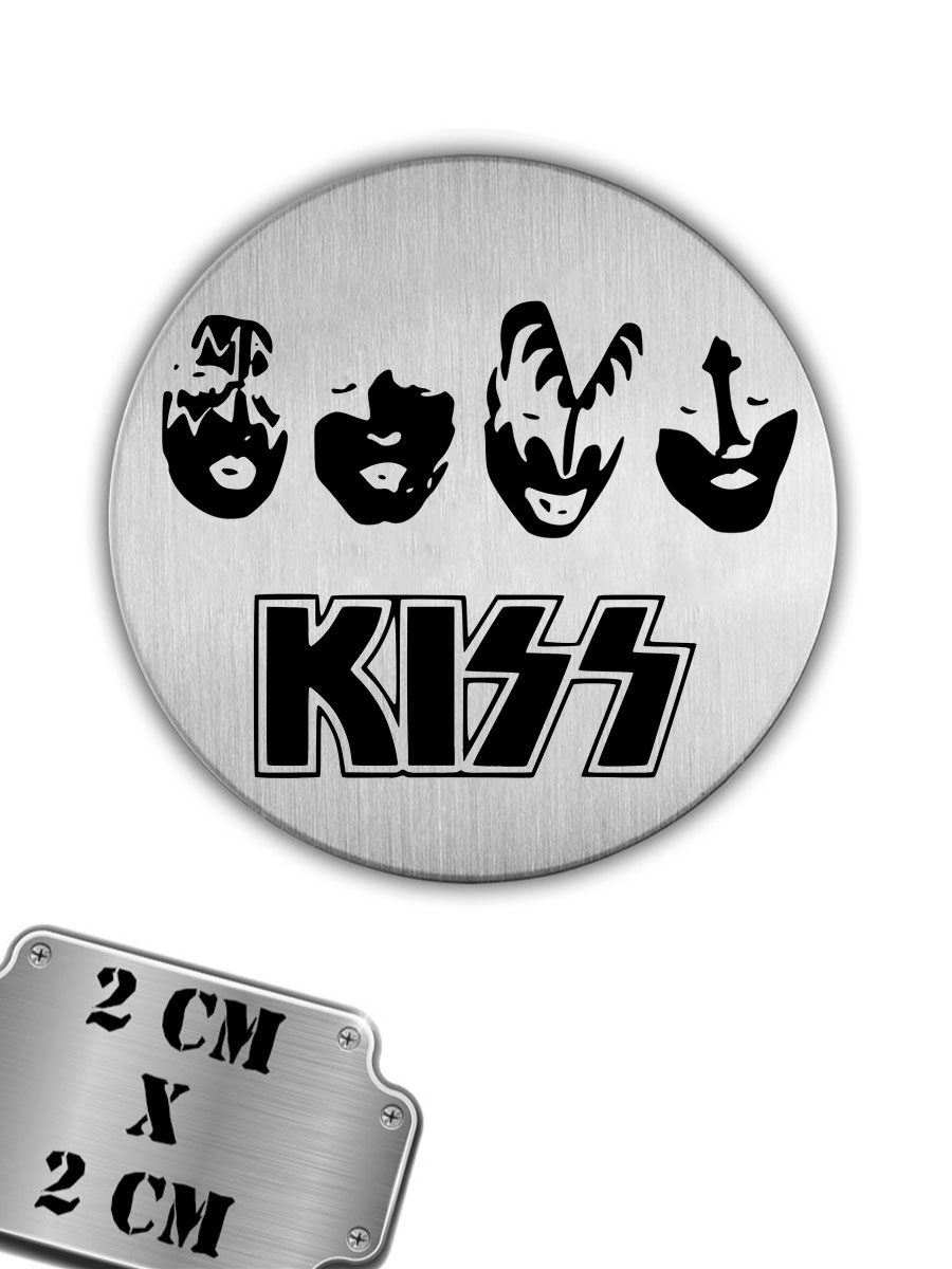 Значок-пин KISS - фото 1 - rockbunker.ru