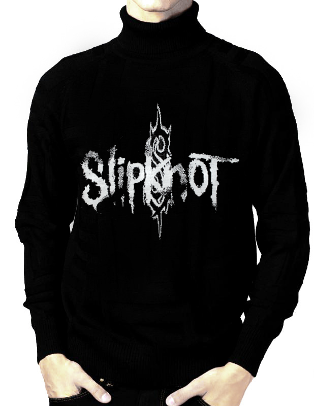 Свитер вязаный Slipknot - фото 1 - rockbunker.ru