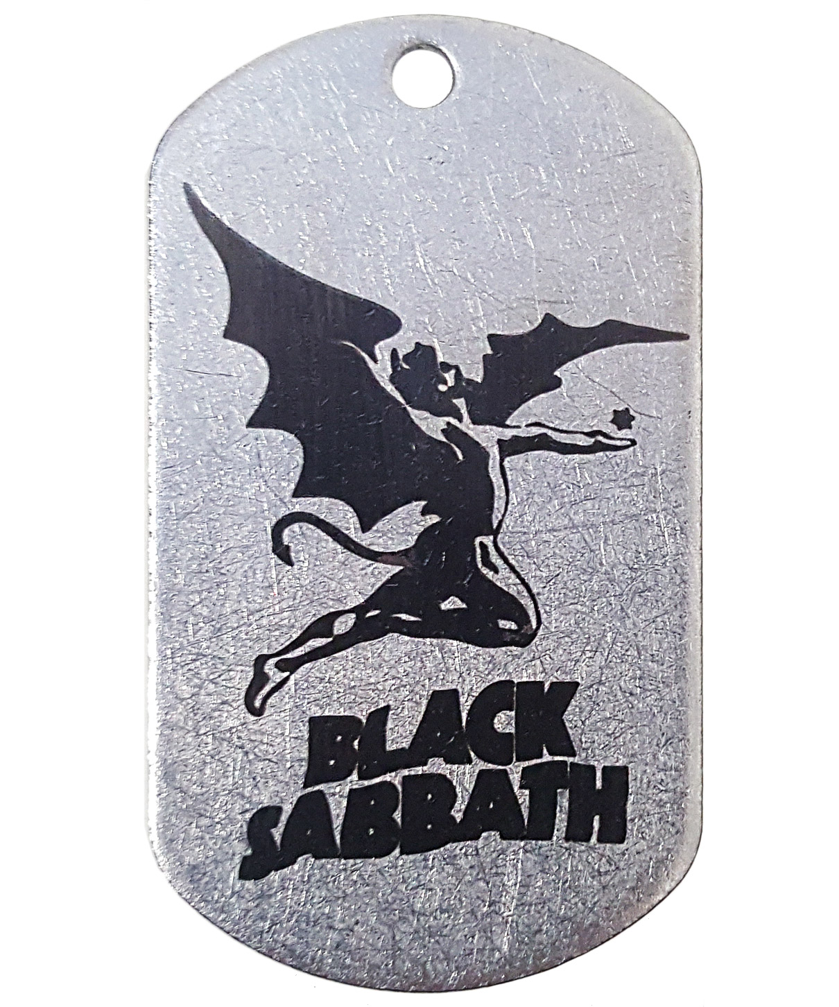 Жетон стальной Black Sabbath - фото 1 - rockbunker.ru