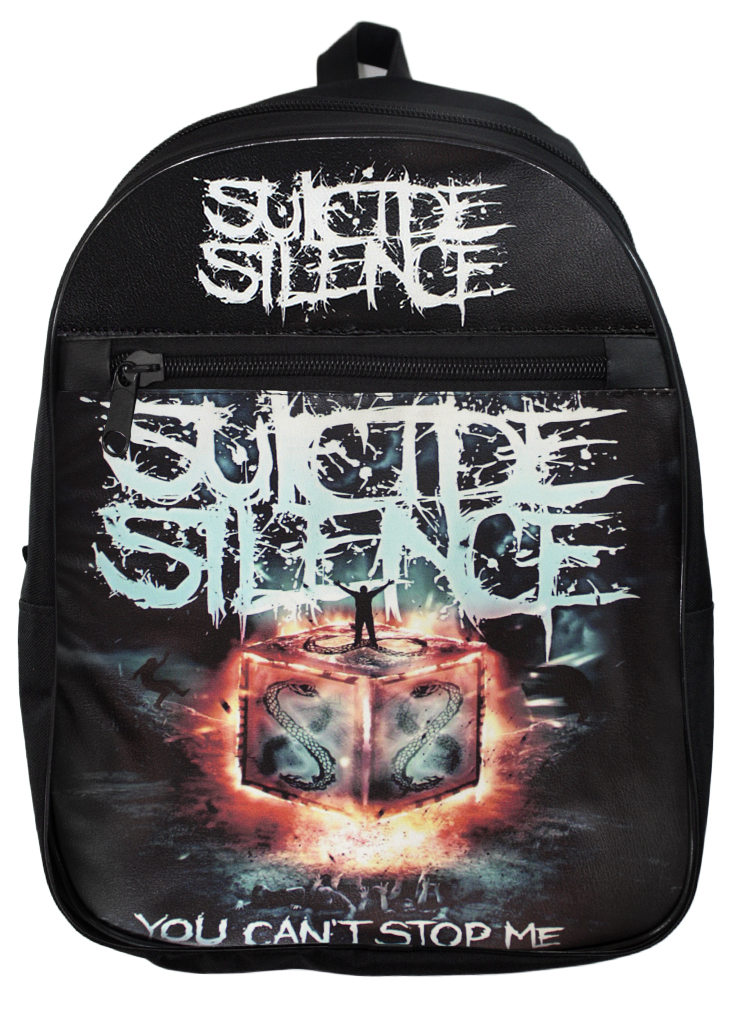Рюкзак Suicide Silence You cant stop me из кожзаменителя - фото 1 - rockbunker.ru