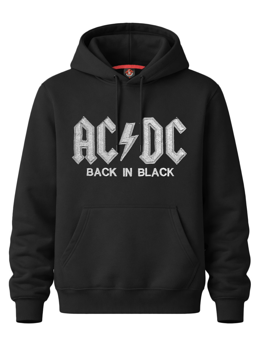 Толстовка RockMerch AC DC - фото 1 - rockbunker.ru