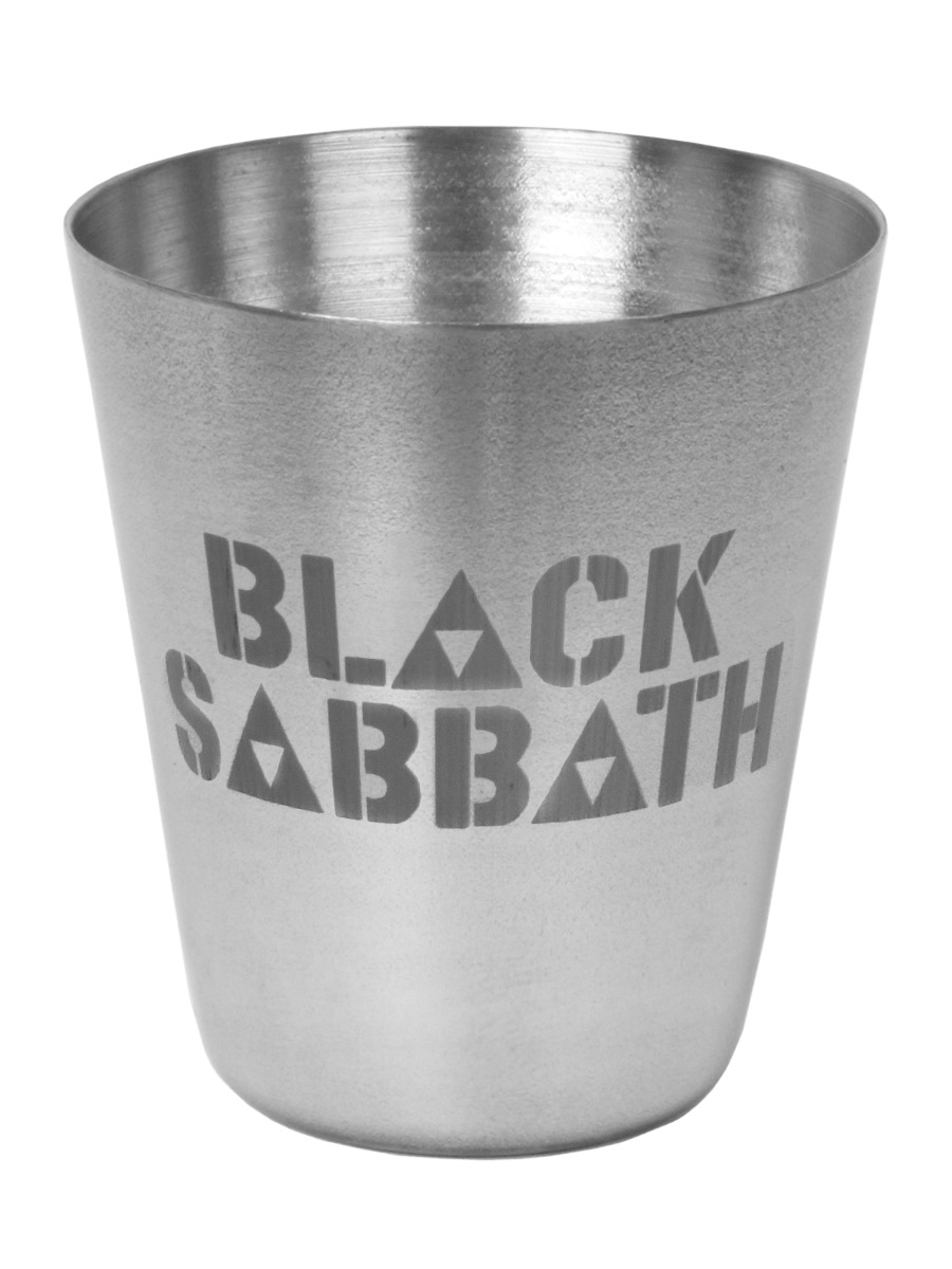 Набор стопок походный RockMerch Black Sabbath - фото 5 - rockbunker.ru