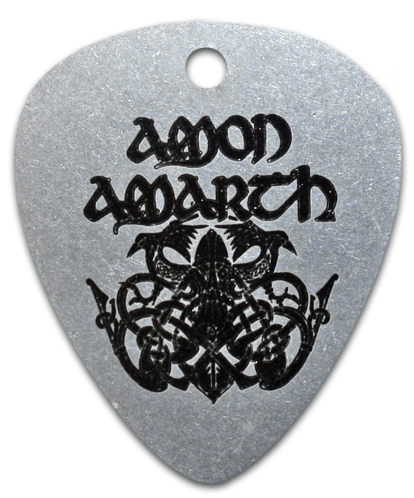Кулон медиатор Amon Amarth - фото 1 - rockbunker.ru