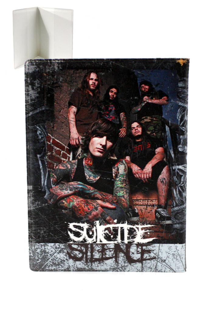 Обложка на паспорт RockMerch Suicide Silence - фото 2 - rockbunker.ru