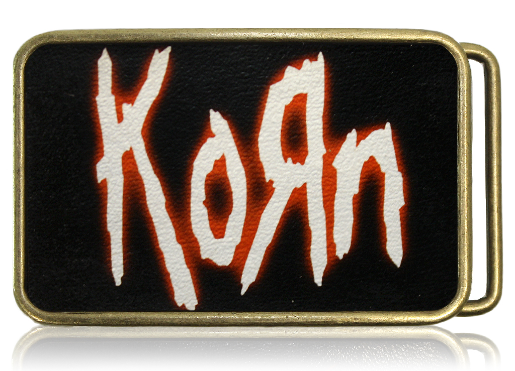 Пряжка RockMerch Korn - фото 1 - rockbunker.ru