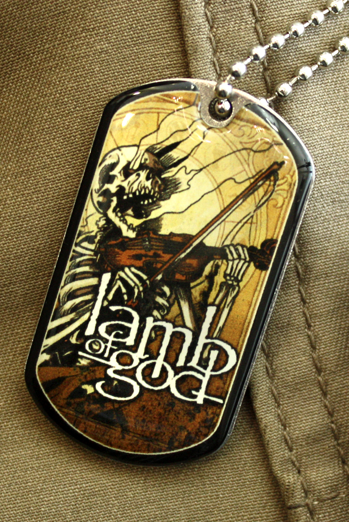 Жетон RockMerch Lamb of God - фото 3 - rockbunker.ru