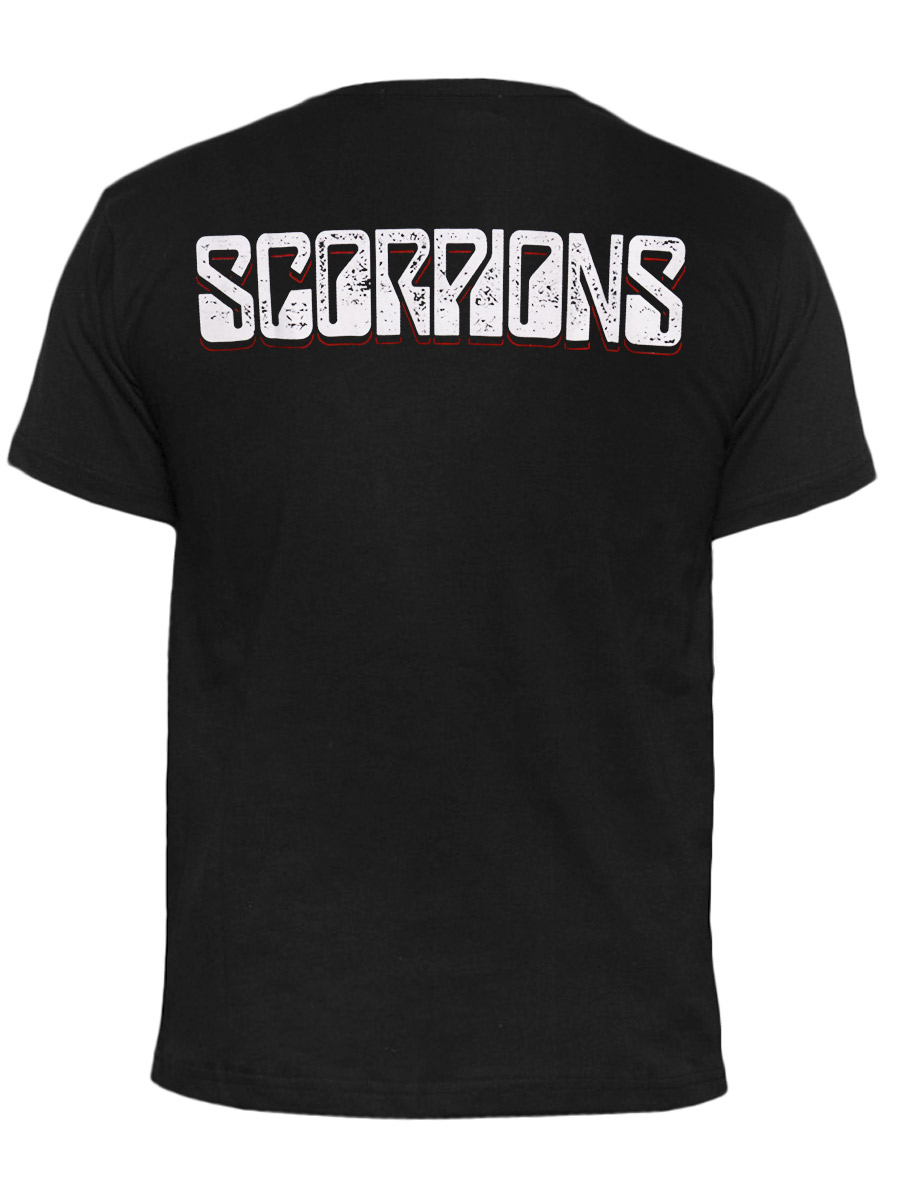 Футболка Scorpions - фото 2 - rockbunker.ru