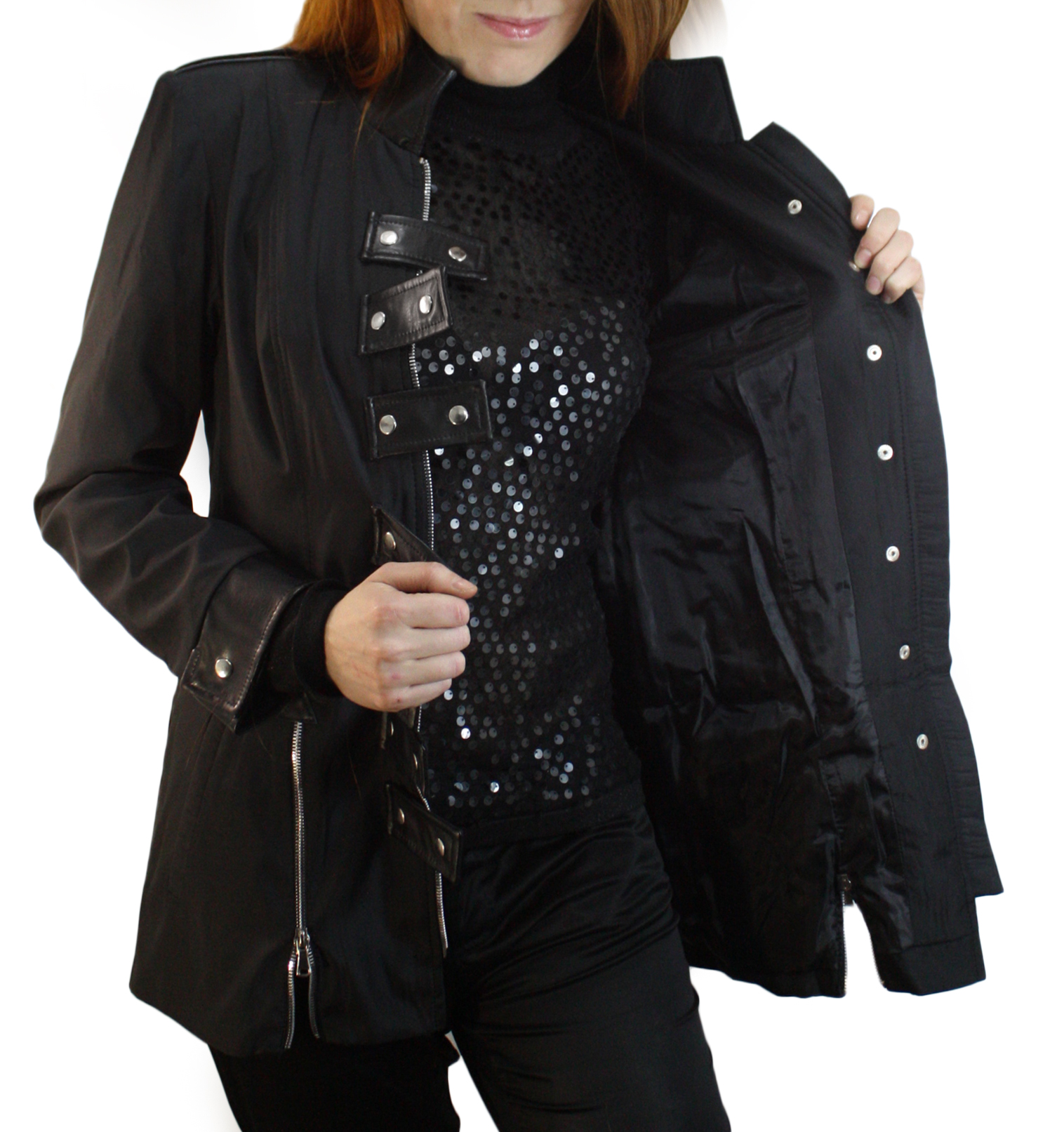 Куртка женская Милитари - фото 6 - rockbunker.ru