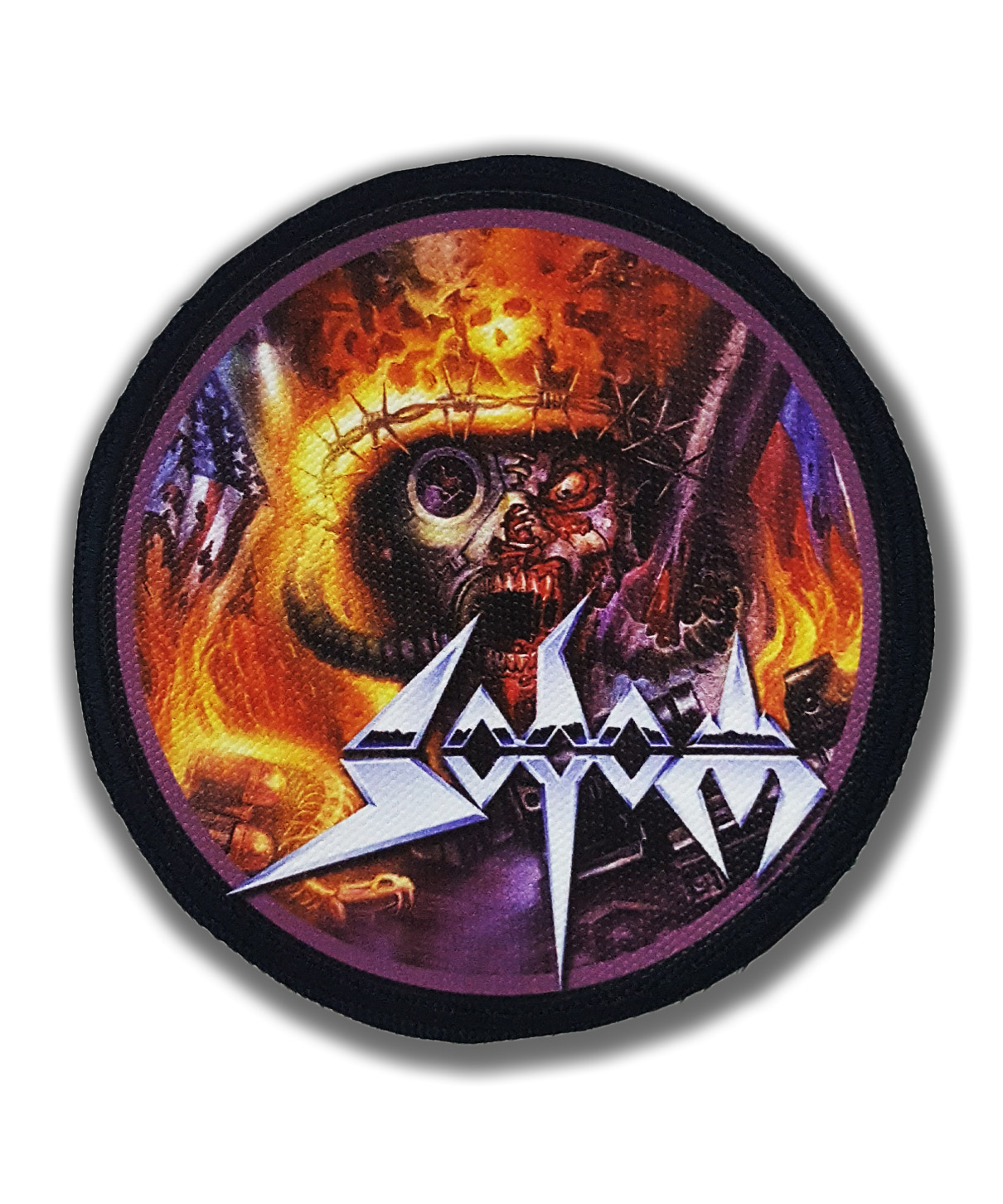 Нашивка Rock Merch VIP Sodom - фото 1 - rockbunker.ru
