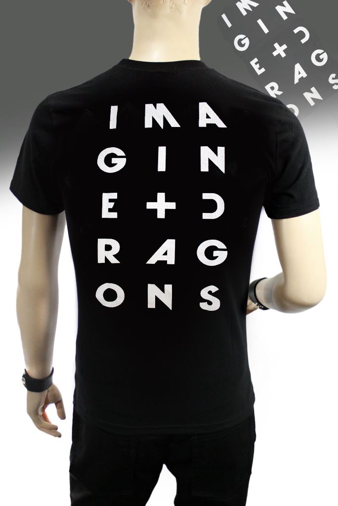Футболка Imagine Dragons Smoke n Mirrors - фото 2 - rockbunker.ru