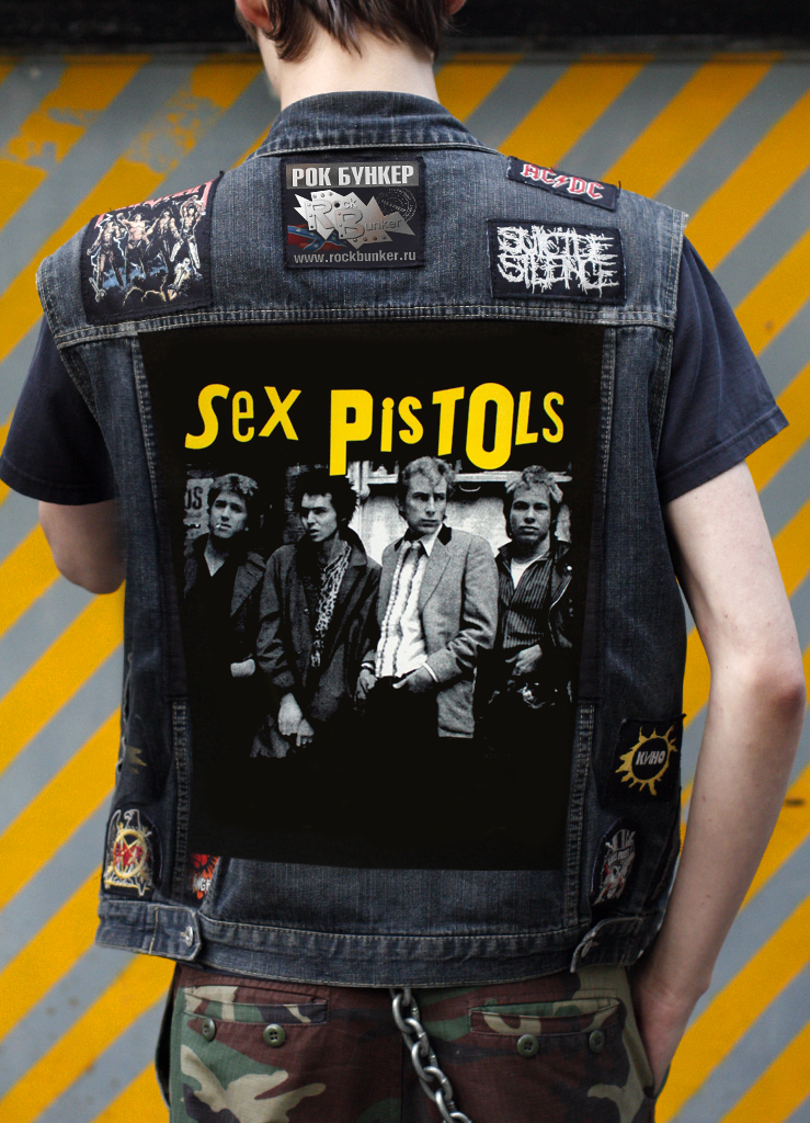 Нашивка Sex Pistols - фото 1 - rockbunker.ru