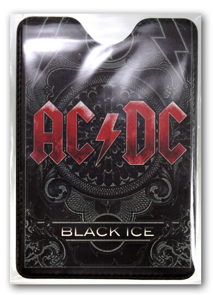 Обложка для проездного RockMerch AC DC Black Ice - фото 2 - rockbunker.ru