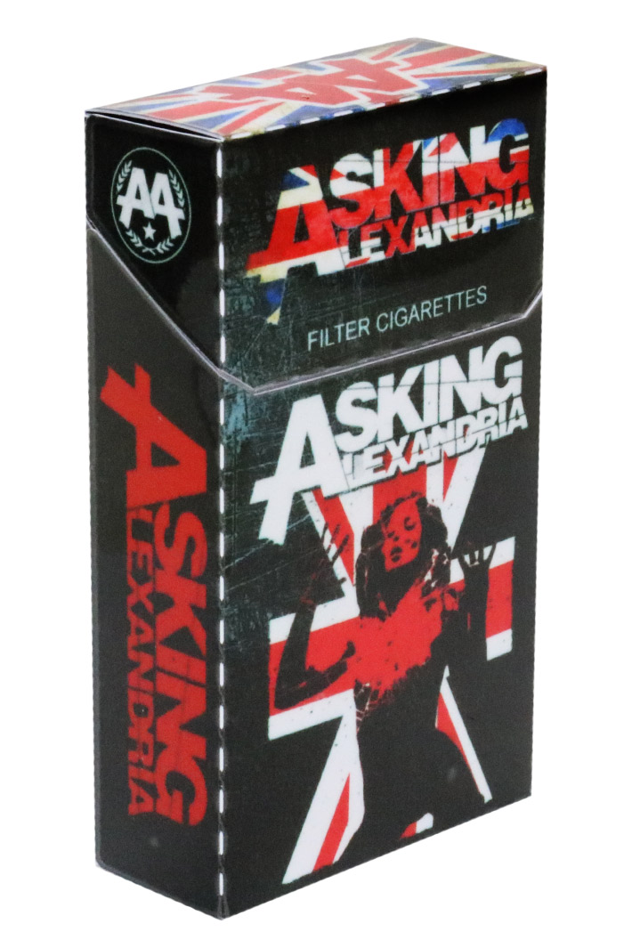 Чехол для сигарет Asking Alexandria - фото 1 - rockbunker.ru