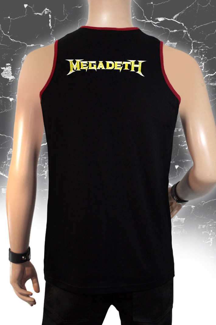 Майка RockMerch Megadeth - фото 2 - rockbunker.ru