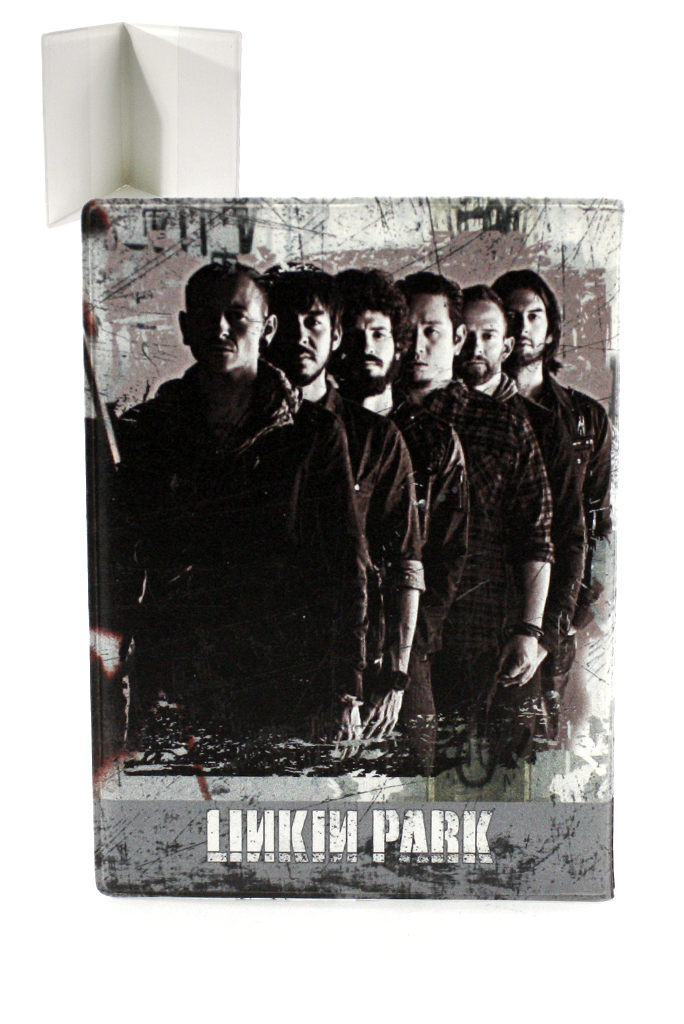 Обложка на паспорт RockMerch Linkin Park - фото 2 - rockbunker.ru