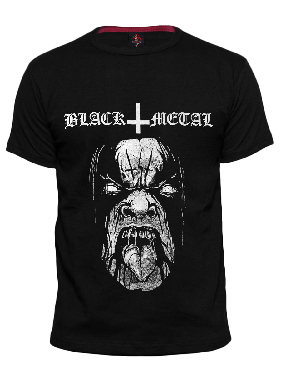 Футболка RockMerch Black Metal - фото 1 - rockbunker.ru