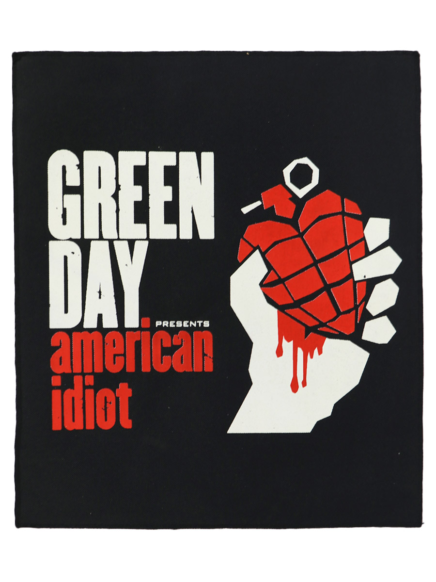 Нашивка Green Day - фото 1 - rockbunker.ru