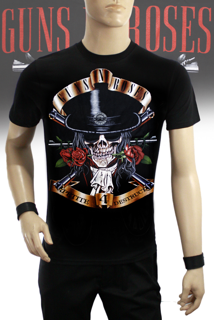 Футболка Hot Rock Guns n Roses Appetite For Destruction - фото 1 - rockbunker.ru