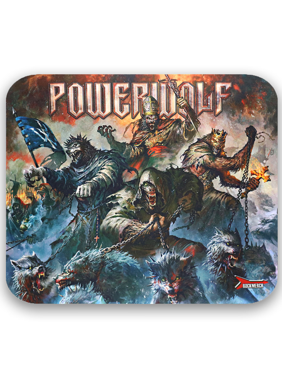 Коврик для мыши Powerwolf - фото 2 - rockbunker.ru