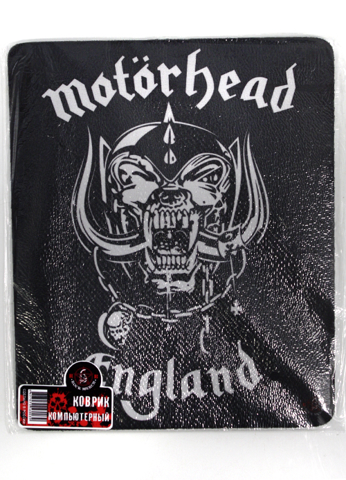Коврик для мыши RockMerch Motorhead England - фото 2 - rockbunker.ru