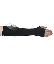 Перчатки-митенки Arm Warmer проклепанные - фото 2 - rockbunker.ru