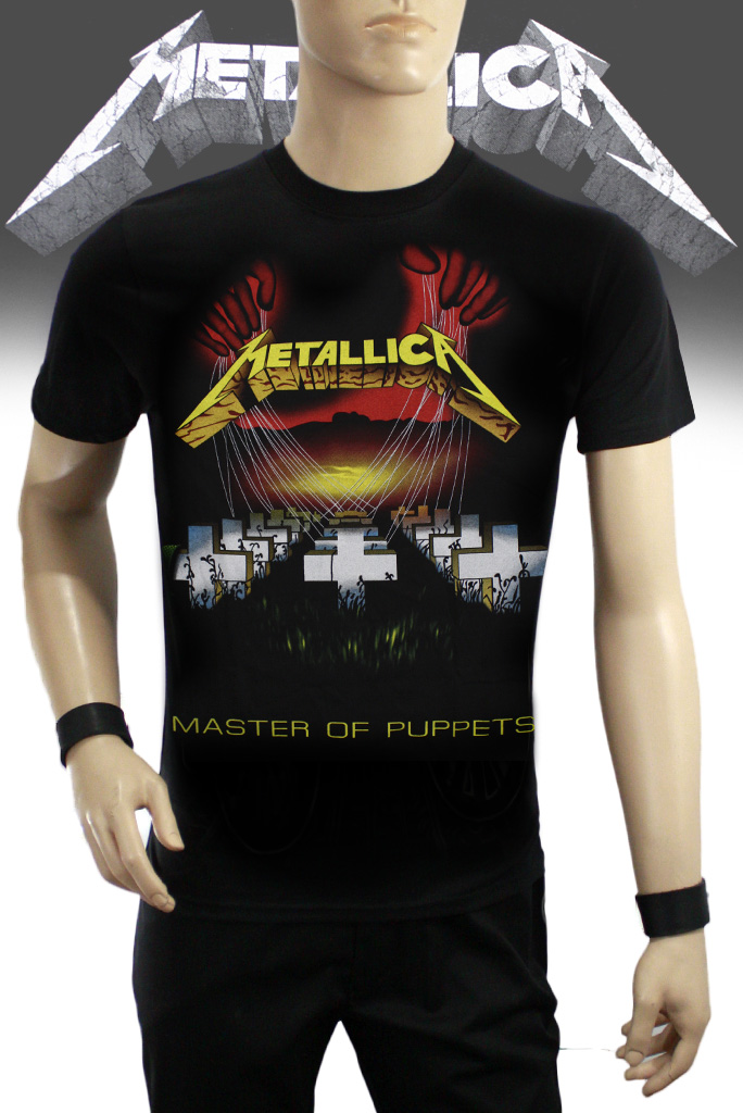 Футболка Hot Rock Metallica Master Of Puppets - фото 1 - rockbunker.ru