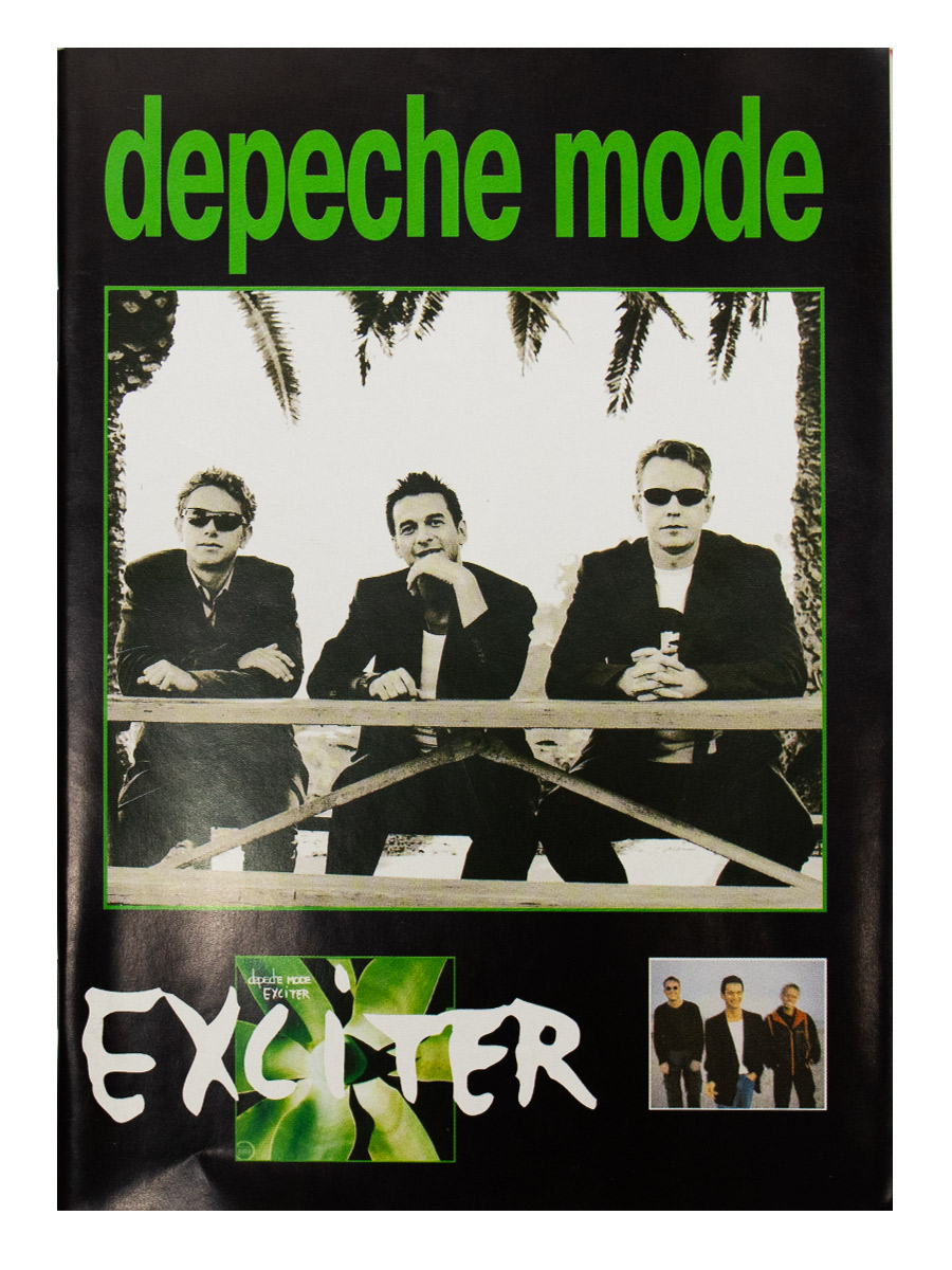 Книга. Depeche Mode. Альбом Exciter. Ноты, тексты, аккорды. - фото 1 - rockbunker.ru