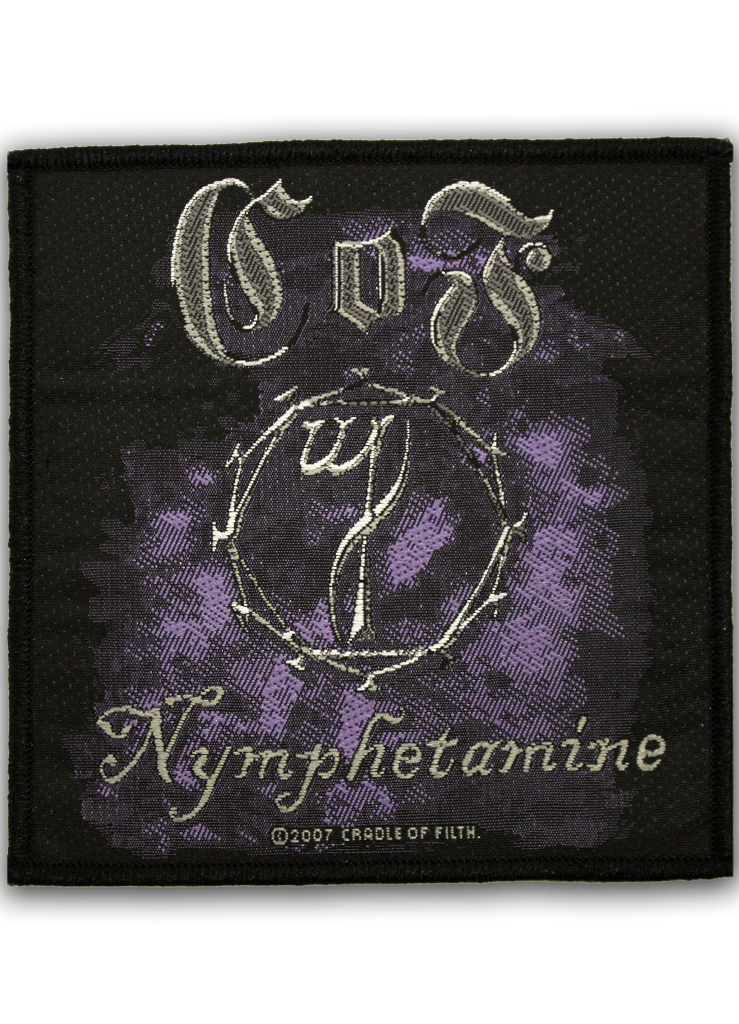 Нашивка Cradle of Filth Nymphetamine - фото 1 - rockbunker.ru