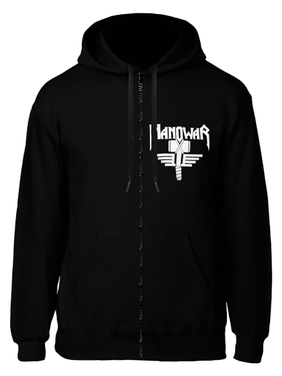 Толстовка RockMerch Manowar - фото 1 - rockbunker.ru