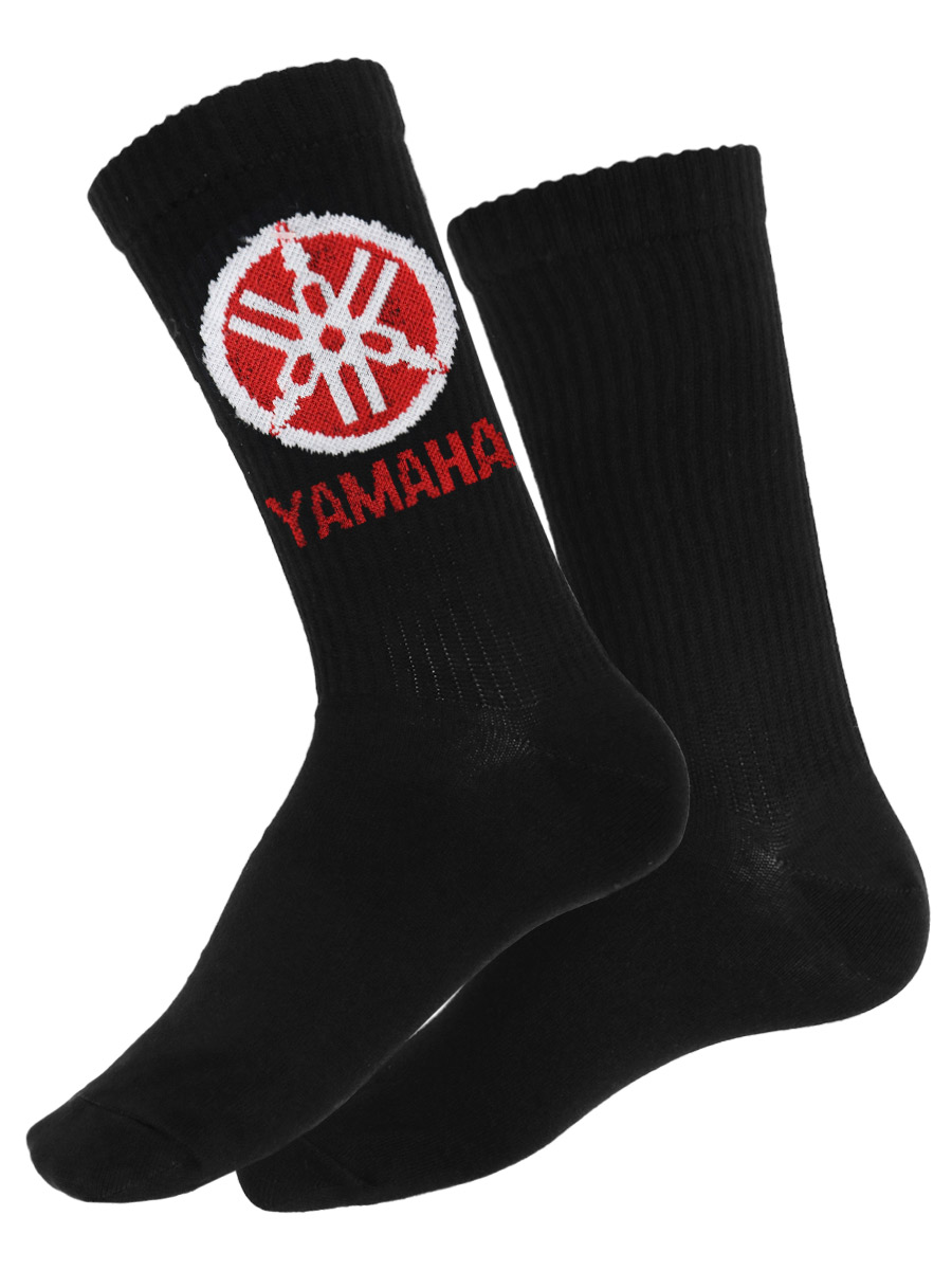 Носки Yamaha черные - фото 1 - rockbunker.ru