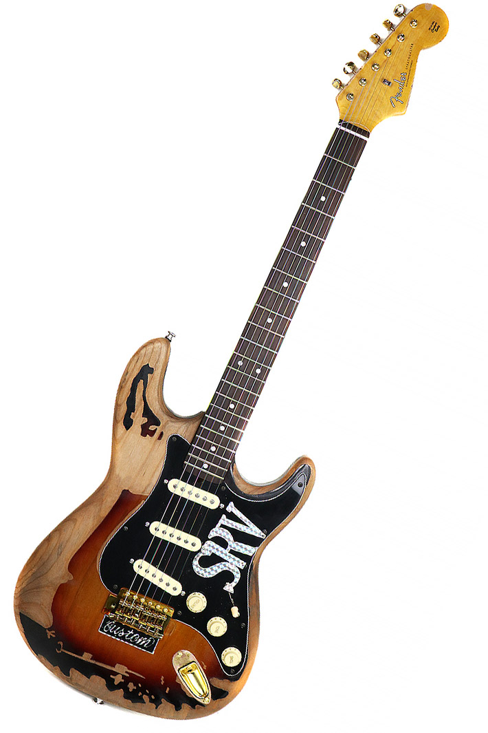 Электрогитара Fender Stevie Ray Vaughan Stratocaster - фото 1 - rockbunker.ru