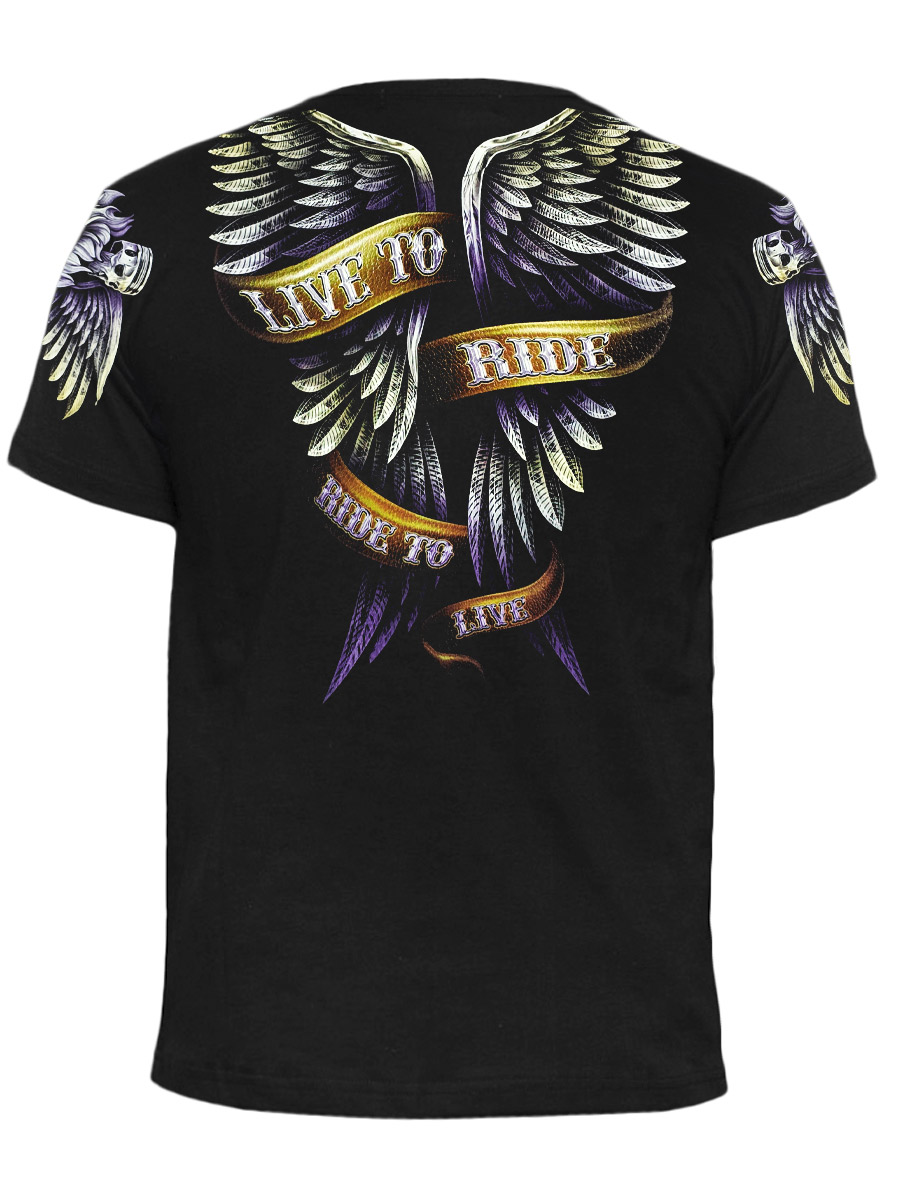 Футболка Rock Chang Ride Free - фото 2 - rockbunker.ru