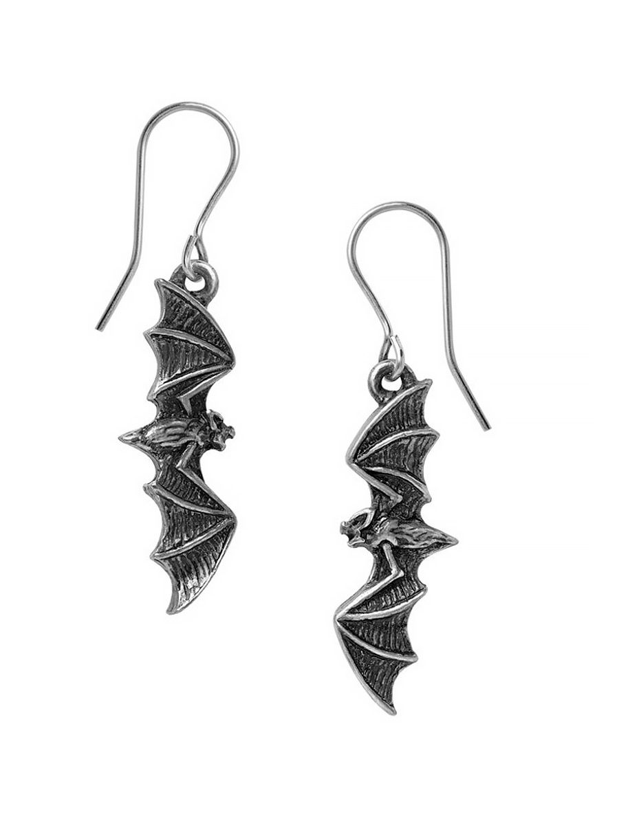 Серьги Alchemy Gothic E470 Nightflight Earrings - фото 1 - rockbunker.ru