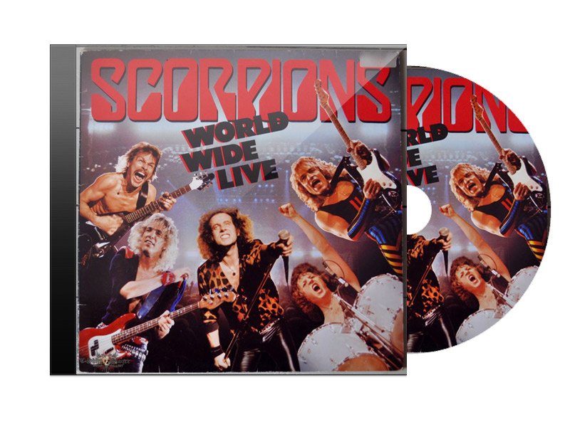 CD Диск Scorpions World Wide Live - фото 1 - rockbunker.ru